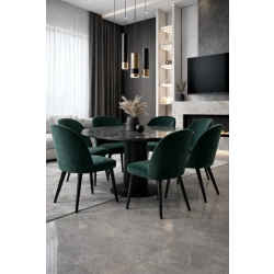 Krzesło tapicerowane DELUXE KR-2 Tkanina HOLD ME 16